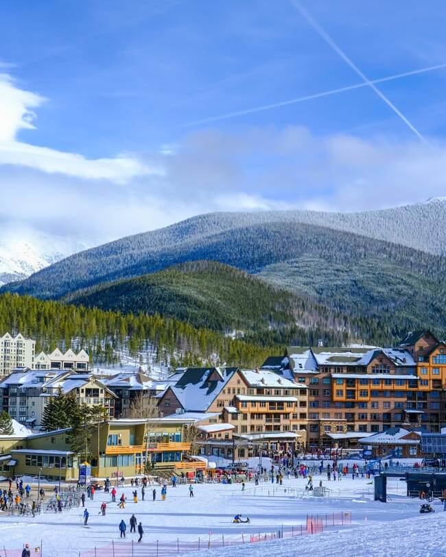 Winter Park Mountain Landscape
